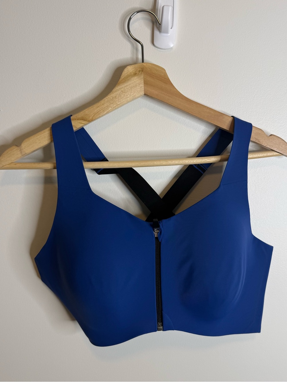 KNIX Sports Bra Catalyst Front Zip - Cobalt Blue 6+